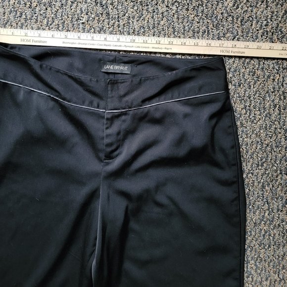 Lane Bryant Black Wide Leg Dress Pants Size 14 - Picture 7 of 8